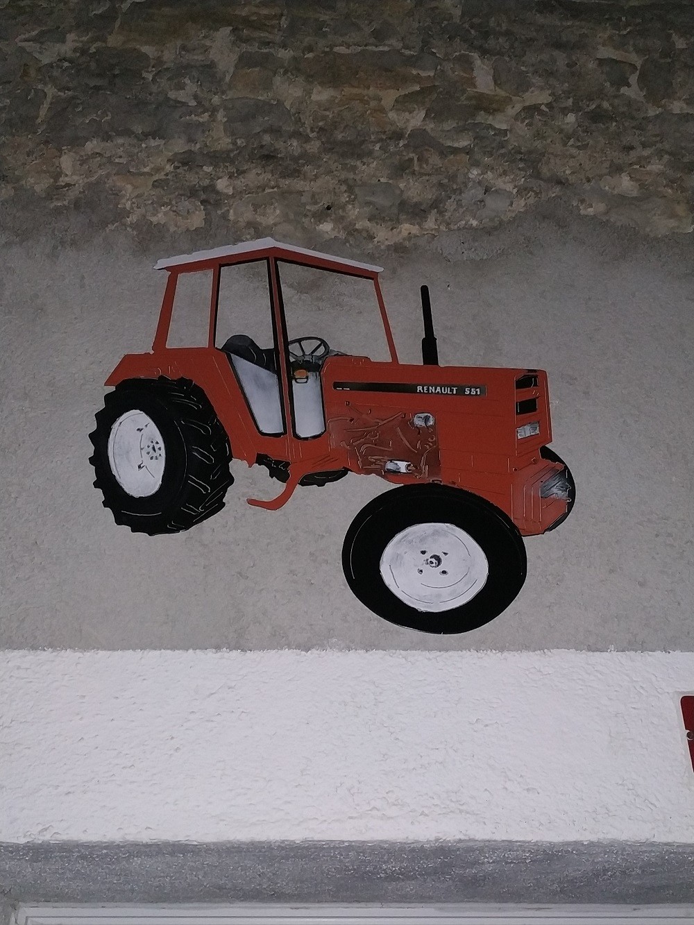 Déco mural tracteur